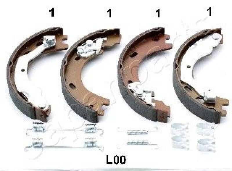 JAPANPARTS Brake Shoe Set, parking brake