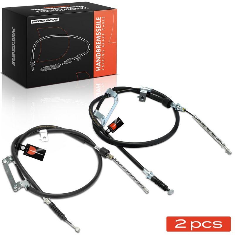 2x Frankberg Seilzug Feststellbremse Hinterachse beidseitig 5481FB0041441