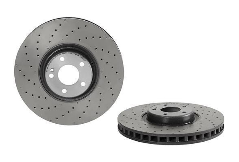 2x BREMBO Bremsscheiben Ø360mm vorne CO-CAST passend für (X253)Me...