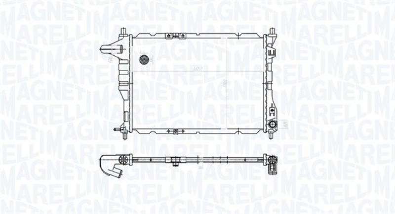 MAGNETI MARELLI K&uuml;hler, Motork&uuml;hlung 350213177900