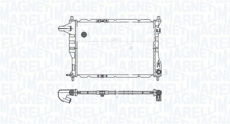 MAGNETI MARELLI Kühler, Motorkühlung