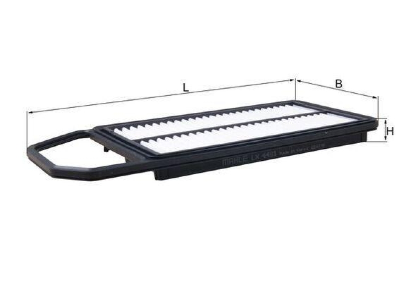 MAHLE Luftfilter LX 4481