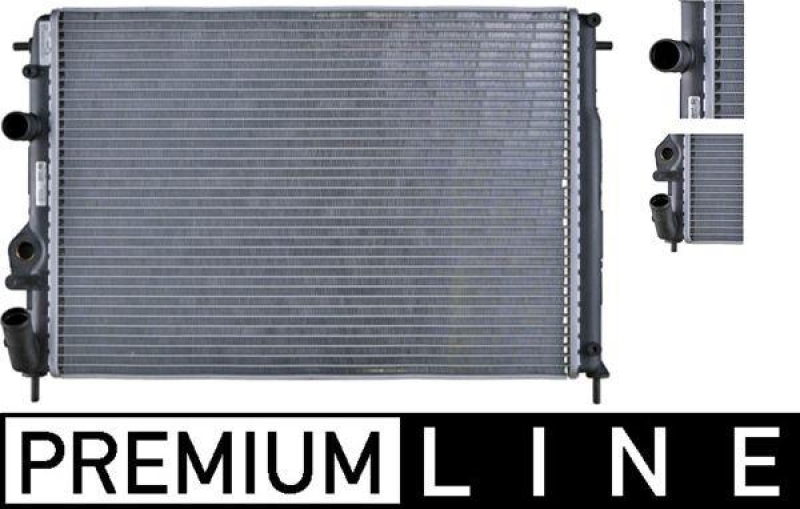MAHLE Radiator, engine cooling BEHR *** PREMIUM LINE ***