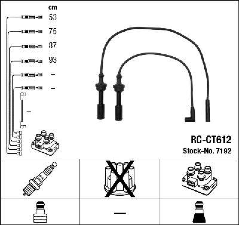 NGK Ignition Cable Kit