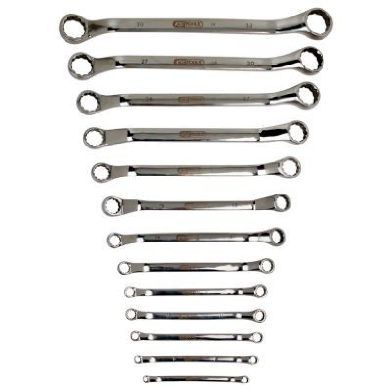 KS TOOLS Double Ring Spanner Set
