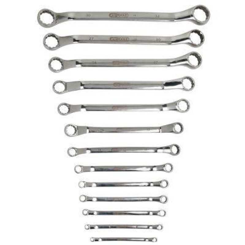 KS TOOLS Double Ring Spanner Set