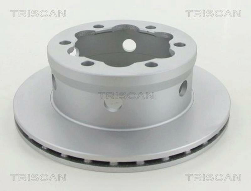 2x TRISCAN Brake Disc