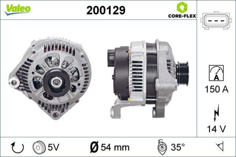 VALEO Generator VALEO CORE-FLEX