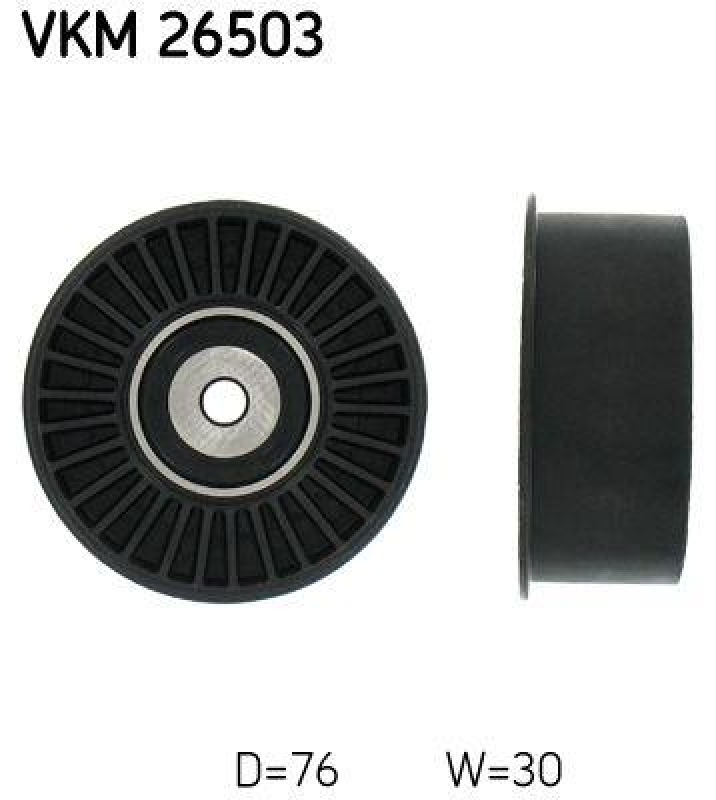 SKF Deflection/Guide Pulley, timing belt