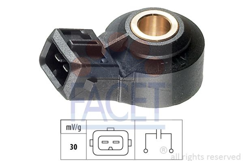 FACET Knock Sensor Made in Italy - OE Equivalent
