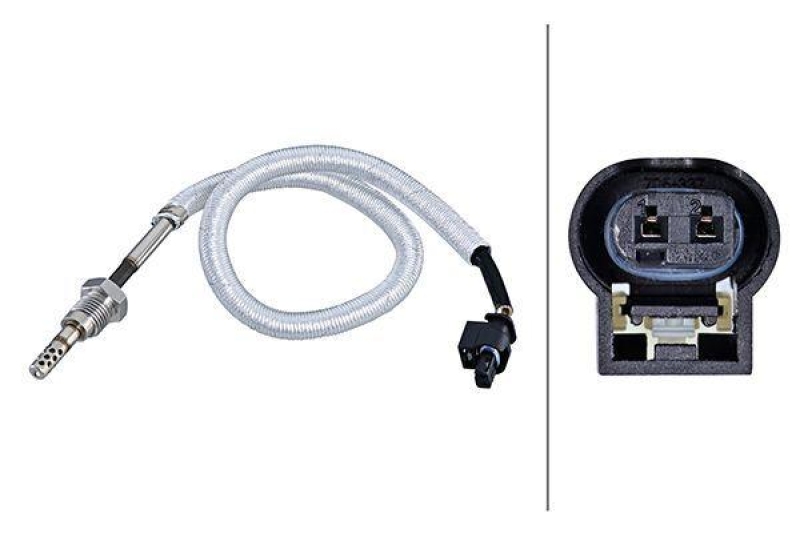 HELLA Sensor, Abgastemperatur 6PT 010 376-441