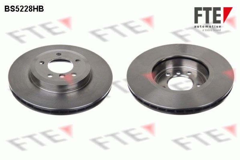 2x FTE Bremsscheibe COATED RANGE FTE