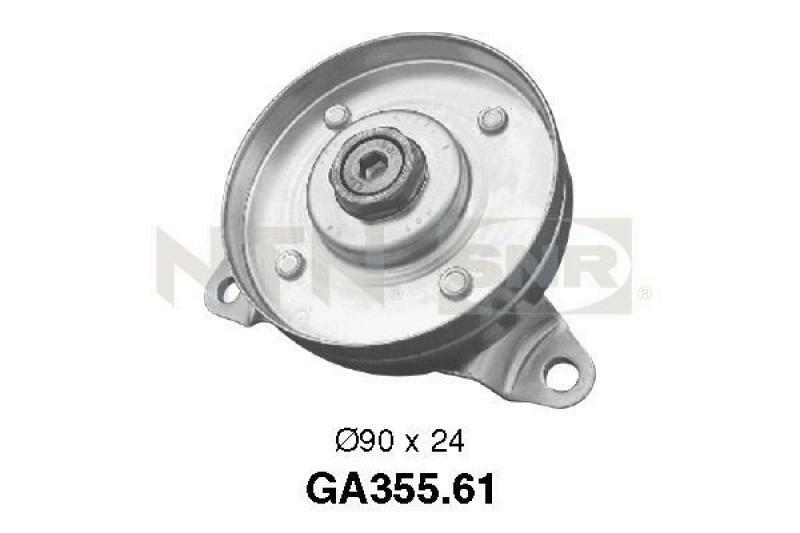 SNR Tensioner Pulley, v-ribbed belt