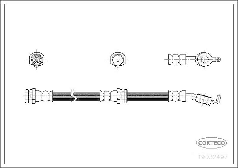 CORTECO Brake Hose