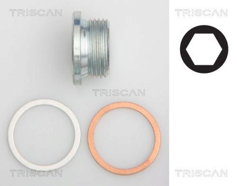 TRISCAN Sealing Plug, oil sump