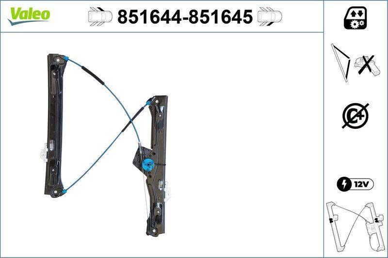 VALEO Fensterheber 851644