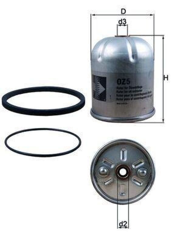 MAHLE ORIGINAL Oil Filter