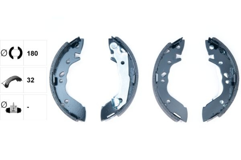 TEXTAR Bremsbackensatz 91056800