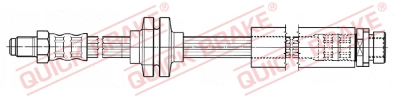 QUICK BRAKE Bremsschlauch