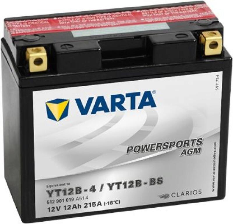 VARTA Starterbatterie FUNSTART 12Ah 215A