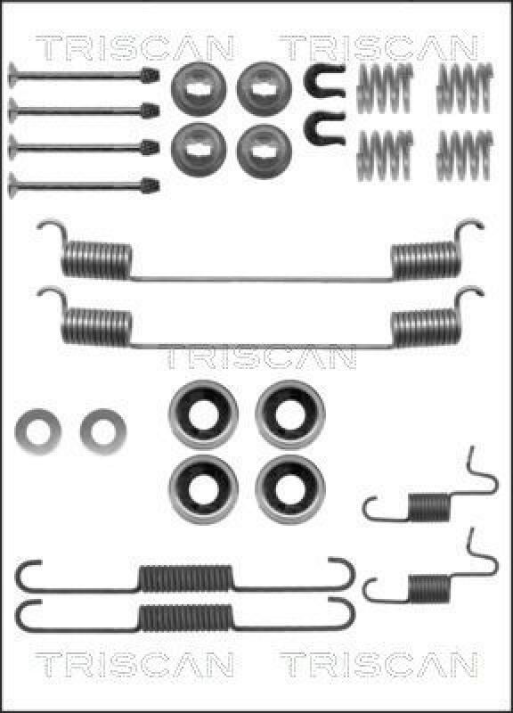 TRISCAN Accessory Kit, brake shoes