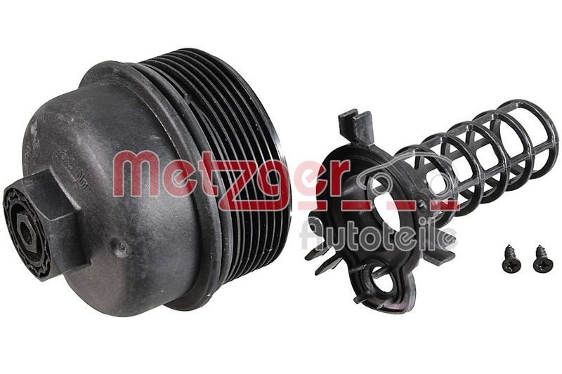 METZGER Cap, oil filter housing