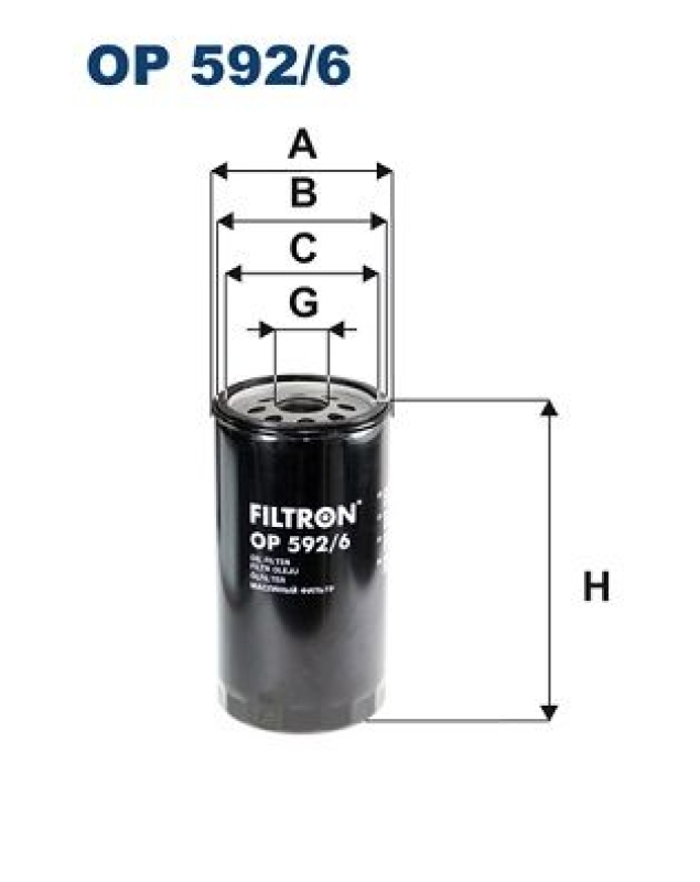 FILTRON Ölfilter