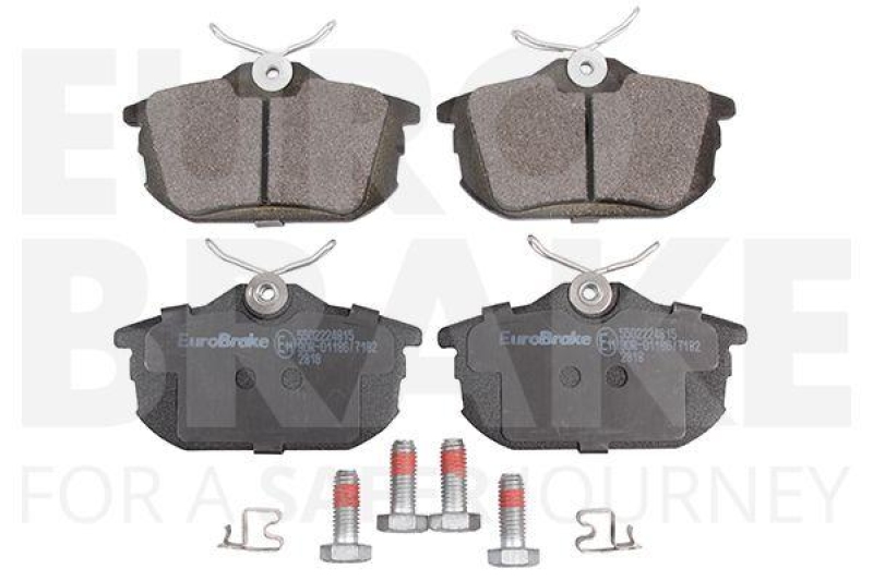 EUROBRAKE Bremsbelagsatz, Scheibenbremse 5502224815