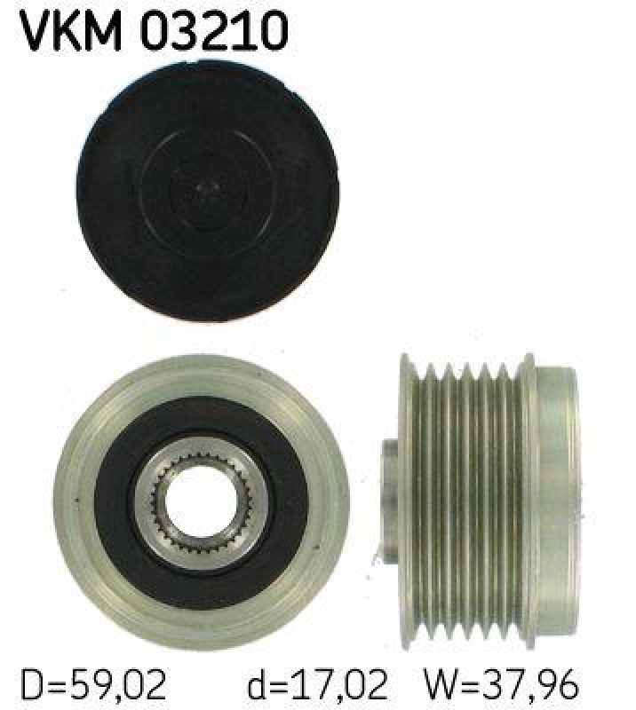 SKF Alternator Freewheel Clutch