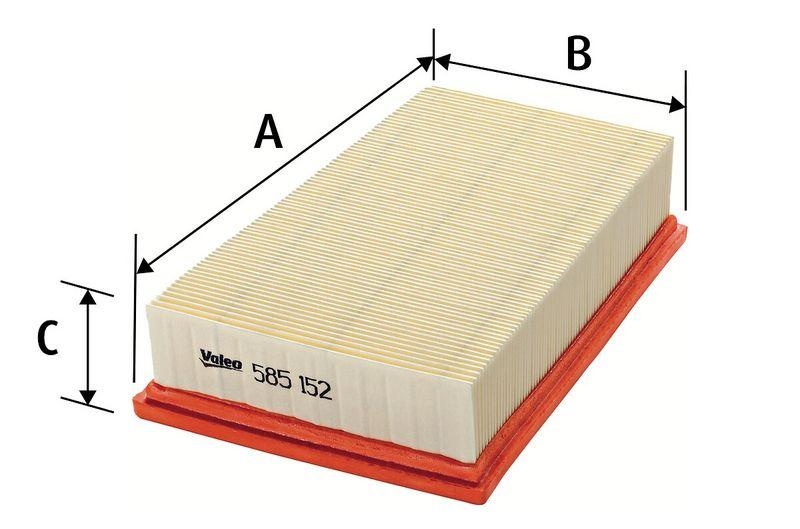 VALEO Luftfilter 585152