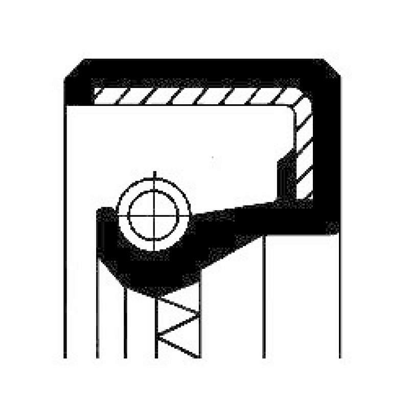 CORTECO Shaft Seal, camshaft