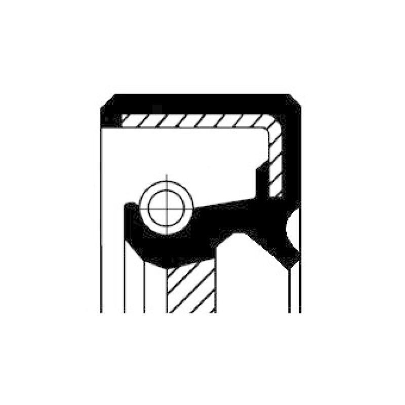 CORTECO Shaft Seal, camshaft