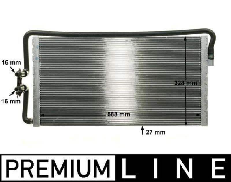 MAHLE Niedertemperaturkühler, Ladeluftkühler BEHR *** PREMIUM LINE ***