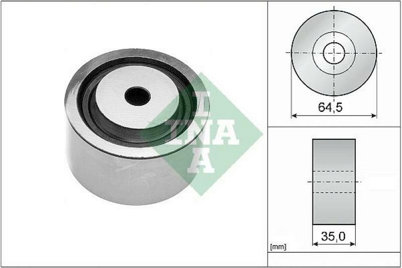 INA Deflection/Guide Pulley, timing belt