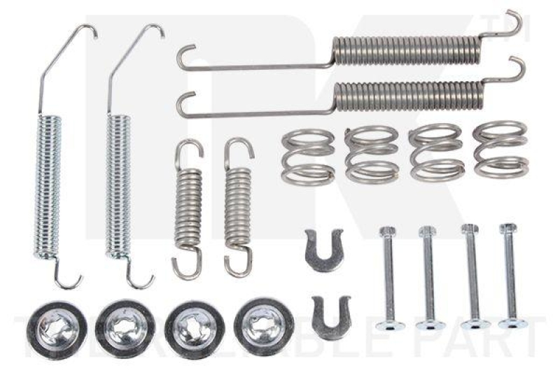 Accessory Kit, brake shoes