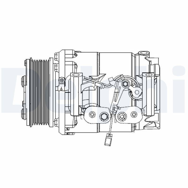 DELPHI Kompressor, Klimaanlage