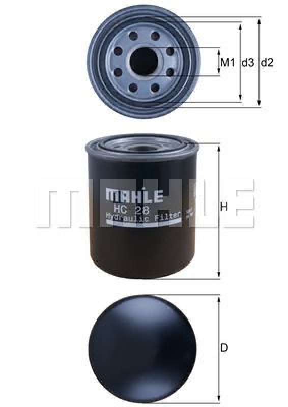 KNECHT Filter, operating hydraulics