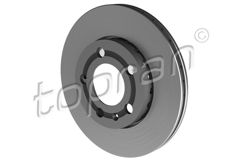 2x TOPRAN Brake Disc