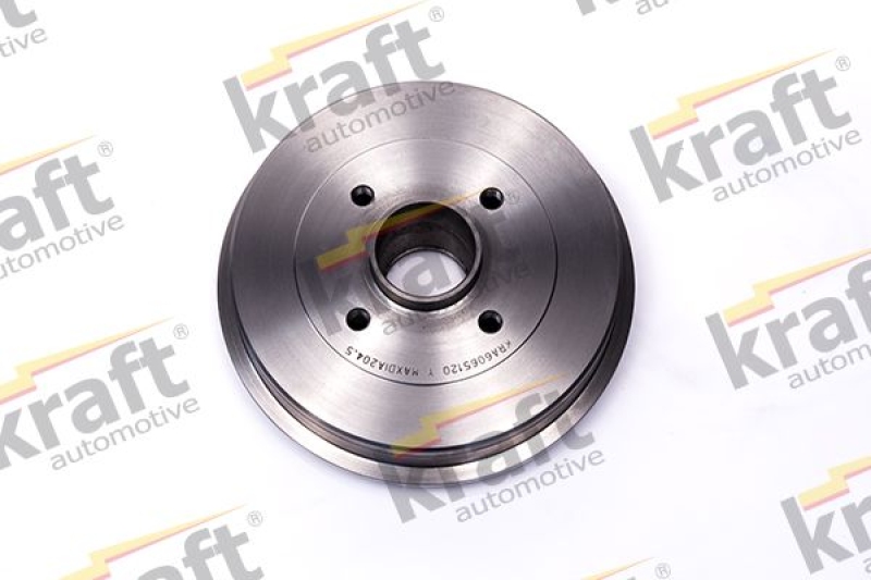 2x KRAFT AUTOMOTIVE Brake Drum