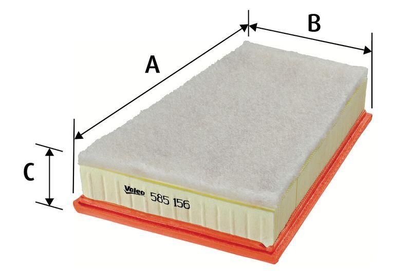 VALEO Luftfilter 585156