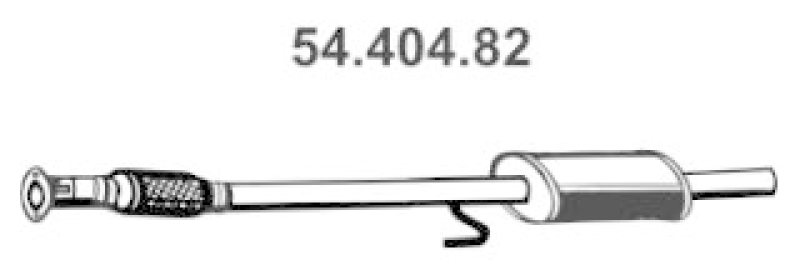 EBERSPÄCHER Mittelschalldämpfer