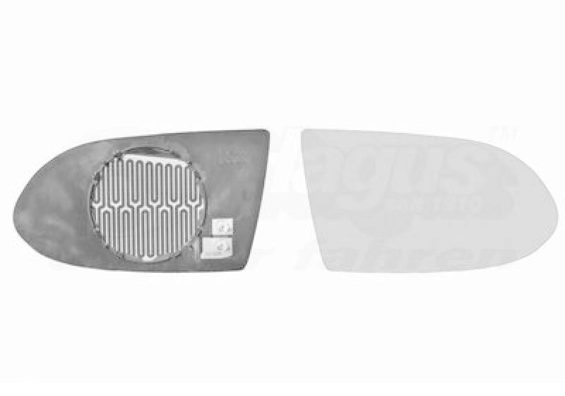 VAN WEZEL Spiegelglas, Außenspiegel * HAGUS * 3790838