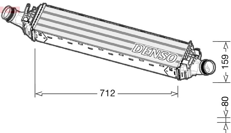 DENSO Ladeluftkühler