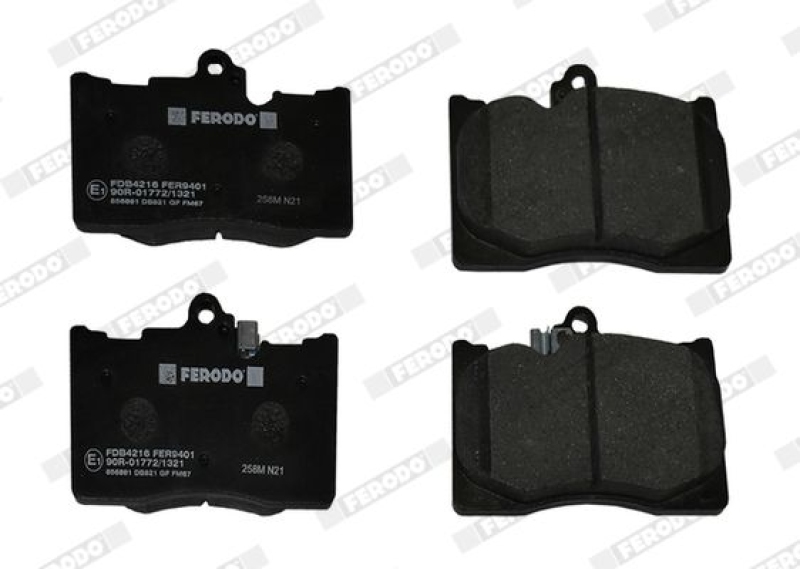 FERODO Brake Pad Set, disc brake PREMIER