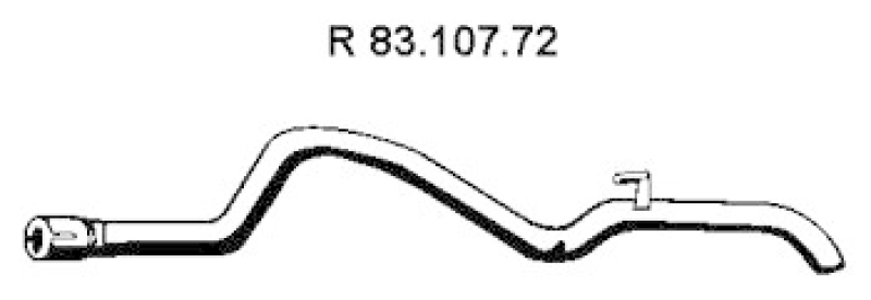 EBERSPÄCHER Exhaust Pipe