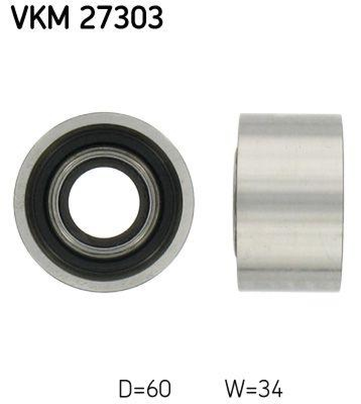 SKF Umlenk-/Führungsrolle, Zahnriemen