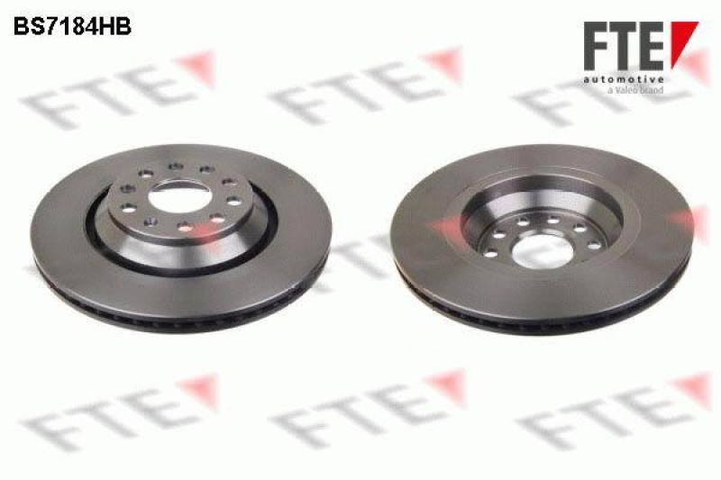 2x FTE Bremsscheibe COATED RANGE FTE