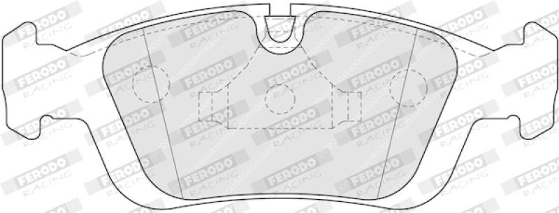 FERODO RACING Bremsbelagsatz, Scheibenbremse