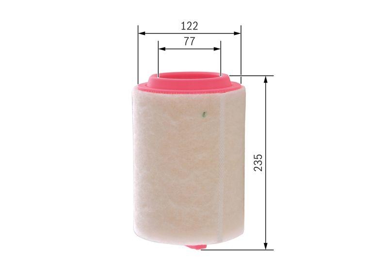 BOSCH Luftfilter F 026 400 367