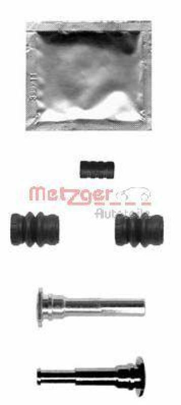 METZGER Guide Sleeve Kit, brake caliper GREENPARTS